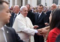 Rom Generalaudienz;  Papst Franziskus I.