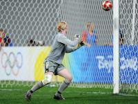 FUSSBALL  Olympia 2008   Viertelfinale  Frauen   Schweden - Deutschland