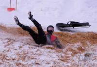 CRESTA RUN St. Moritz 2010  Brabazon Trophy  Sturz