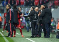 Fussball CHL 15/16 Halbfinale: FC Bayern Muenchen - Atletico Madrid