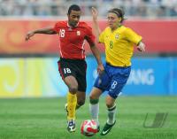 FUSSBALL  Olympia 2008   Vorrunde  Maenner   Brasilien - Belgien