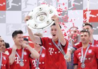 Fussball 1. Bundesliga Saison 17/18: Meister FC Bayern Muenchen