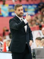 Basketball 1. Bundesliga 14/15 Hauptrunde: Walter Tigers Tuebingen - Crailsheim Merlins