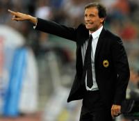 FUSSBALL SERIE A:  Trainer Massimiliano Allegri (AC Mailand)
