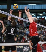 Volleyball 2. Bundesliga 25/26 Playoff Halbfinal Hinspiel, TV Rottenburg - FC Schuettorf 09