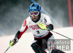 Ski Alpin;  Abfahrt Herren  Wengen Start Max Rauffer (GER) im Hintergrund Eiger, Moench, Jungfrau