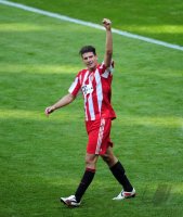 Fussball 1. Bundesliga : JUBEL Mario Gomez (FC Bayern Muenchen)