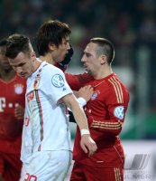 FUSSBALL DFB POKAL  Saison 2012/2013:  FC Augsburg - FC Bayern Muenchen