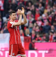 Fussball  1.Bundesliga   Saison 17/18: FC Bayern Muenchen - Hamburger SV