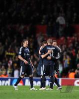 FUSSBALL  International CHL 09/10 :  ManU - FC Bayern  Muenchen