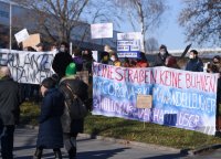 Demo in Rottenburg: Kundgebung gegen die Corona-Massnahmen