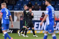 Fussball  1. Bundesliga  14/15: JUBEL Philipp Bargfrede (SV Werder Bremen)