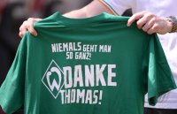 Fussball 1. Bundesliga  Saison  2012/2013: T-Shirt Danke Thomas