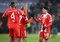 Fussball 1. Bundesliga  Saison  2025/2026  16. Spieltag FC Bayern Muenchen -  VfL Wolfsburg