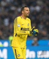 FUSSBALL SERIE A 2017/2018: Torwart Samir Handanovic (Inter Mailand)
