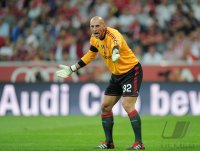 Fussball International Audi Cup 2011: Torwart Christian Abbiati (AC Mailand)