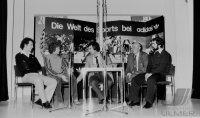 Fussball Beckenbauer, Seeler, Mueller auf der ISPO