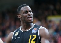Basketball 1. Bundesliga 17/18 Hauptrunde: Walter Tigers Tuebingen - Basketball Laewen Braunschweig