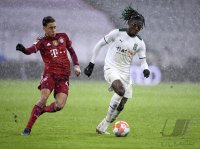 Fussball 1. Bundesliga Saison 21/22: FC Bayern Muenchen - Borussia Moenchengladbach
