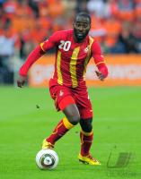 Fussball International: Ghana, OWUSU-ABEYIE  am Ball