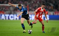 Fussball  Achtelfinal Rueckspiel CHL 25/26: FC Bayern Muenchen - Atalanta Bergamo