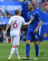 Fussball Europameisterschaft Achtelfinale 2016: Italien - Spanien