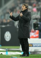FUSSBALL SERIE A: Trainer Massimilliano Allegri (AC Mailand)