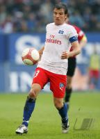 Fussball 1. Bundesliga: Hamburg, VAN DER VAART Einzelaktion