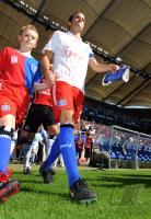 FUSSBALL INTERNATIONALES TESTPIEL: Hamburger SV - Manchester City