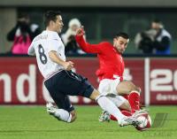 Fussball International  Testspiel Oesterreich - England