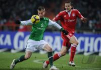 Fussball 1. Bundesliga  09/10  SV Werder Bremen - FC Bayern Muenchen