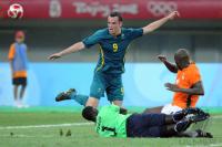 FUSSBALL  Olympia 2008   Vorrunde  Maenner Elfenbeinkueste - Australien