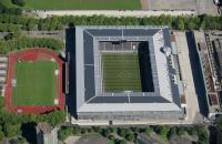 FUSSBALL EM 2008 Luftbild Stadion Bern