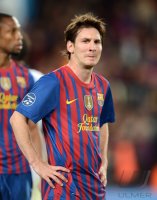 FUSSBALL INTERNATIONAL  CHL HALBFINALE 11/12: Lionel Messi (Barca)