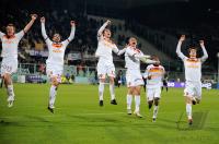 FUSSBALL SERIE A:  JUBEL von AS Rom