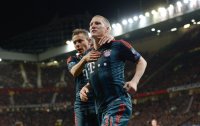 Fussball International CHL Saison 13/14: Manchester United FC - FC Bayern Muenchen