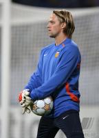 Fussball, Champions League: Valencia, HILDEBRAND