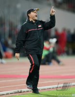 Fussball International Gulf Cup 2013:  Trainer Hakim Shaker (Irak)