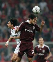 Fussball Champions League  Bayern Muenchen  - Mailand
