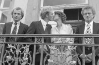 Fussball Hochzeit Rummenigge: Hoeness, Rummenigge, Wehling, Maier