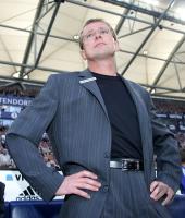 Fussball 1. Bundesliga: Schalke - Berlin, RANGNICK enttaeuscht