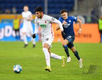Fussball 1. Bundesliga Saison 21/22: TSG 1899 Hoffenheim - FC Augsburg