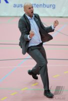 Volleyball  1. Bundesliga  10/11: Trainer  Mueller-Angstenberger (ENBW TV Rottenburg)  ENBW TV Rottenburg - SCC Berlin