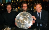 Fussball 1. Bundesliga, Saison 2011/2012: Borussia Dortmund feiert die Meisterschaft