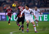 FUSSBALL SERIE A 2013/2014:  AC Mailand - AS Rom