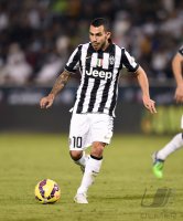 Fussball Supercoppa Italia Finale 2014 in Doha: Carlos Tevez (Juventus Turin)
