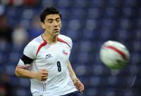 FUSSBALL, INTERNATIONAL, Chile: MANCILLA Einzelaktion