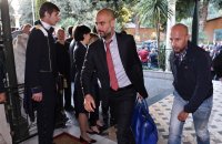 Fussball CHL  Saison 2014/2015: Ankunft FC Bayern Muenchen im Hotel