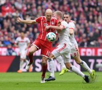 Fussball  1.Bundesliga   Saison 17/18: FC Bayern Muenchen - Hamburger SV