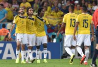 FUSSBALL WM 2014, Achtelfinale: Kolumbien - Uruguay